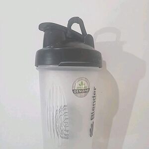 Black and Clear Blender Bottle Shaker